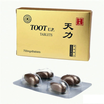 Toot UP - Supliment natural pentru potență şi întârzierea ejacularii, 8 tablete